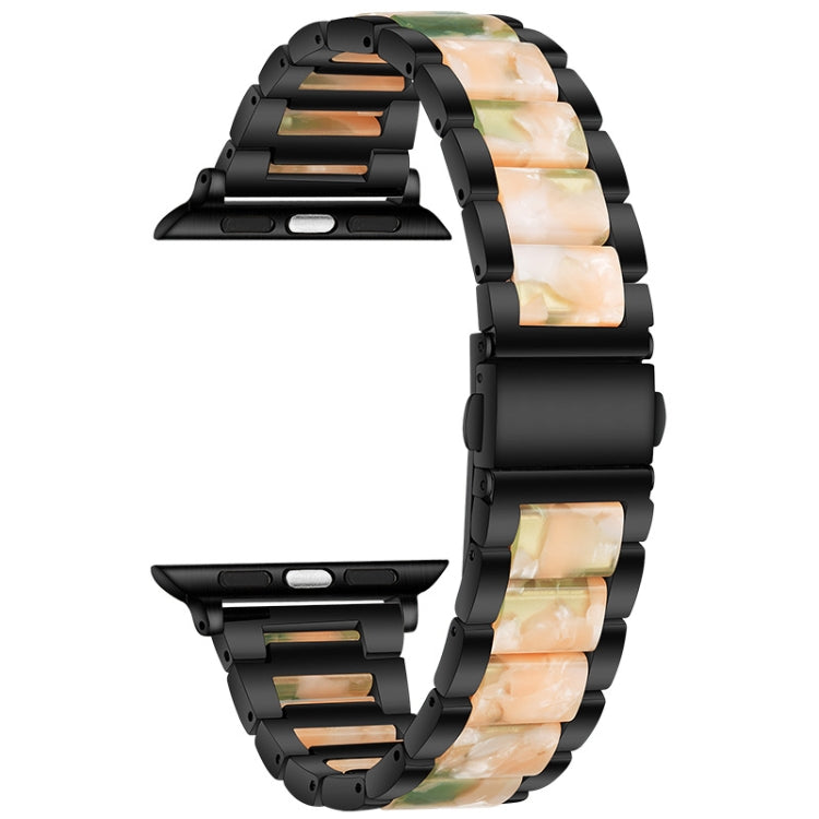 Metal + Resin Watchband For Apple Watch Series