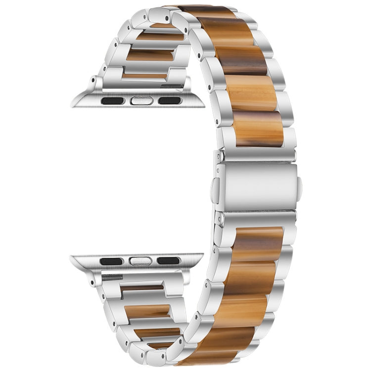 Metal + Resin Watchband For Apple Watch Series