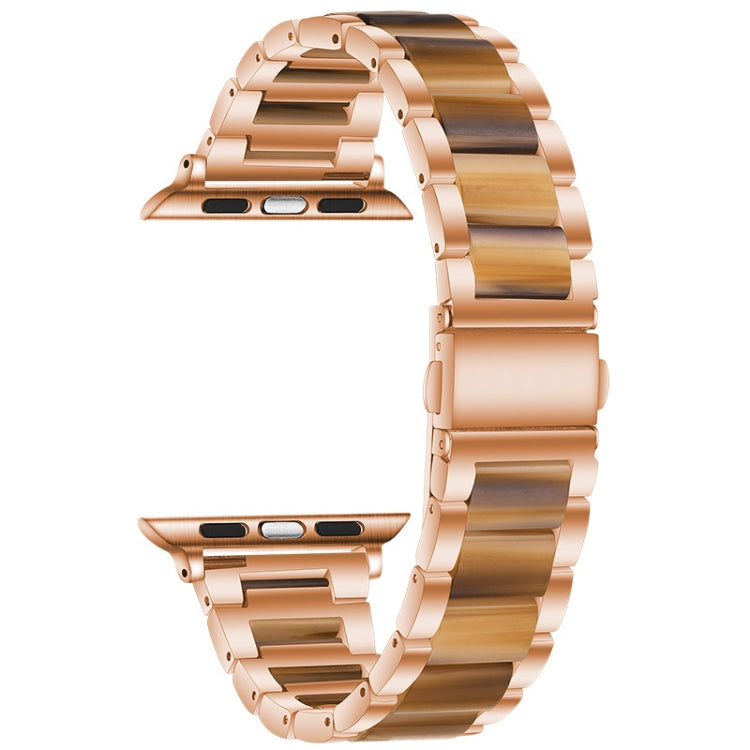 Metal + Resin Watchband For Apple Watch Series