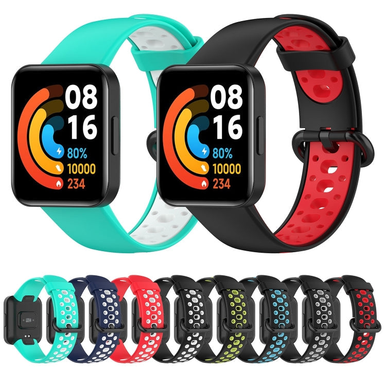 Two-Color Mixed Silicone Strap