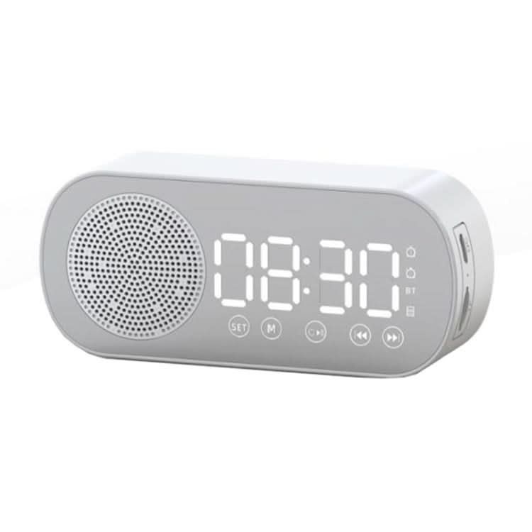 Z7 Digital Bluetooth 5.0 Speaker Multi-function Mirror Alarm Clock FM Radio