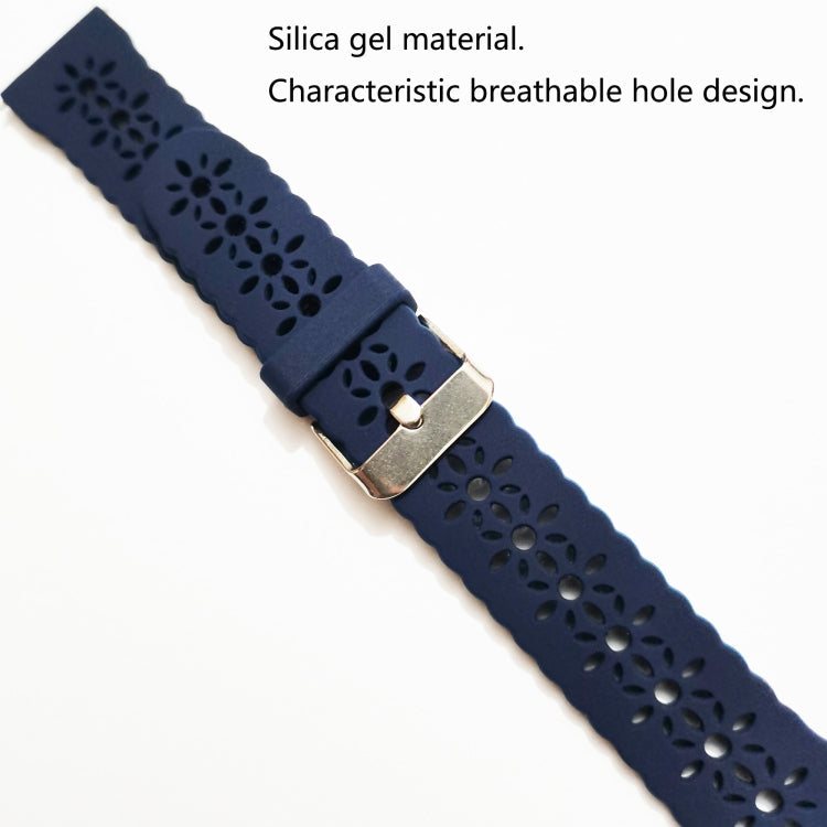 Silicone Hollowed-Out Printed Strap, Series 3