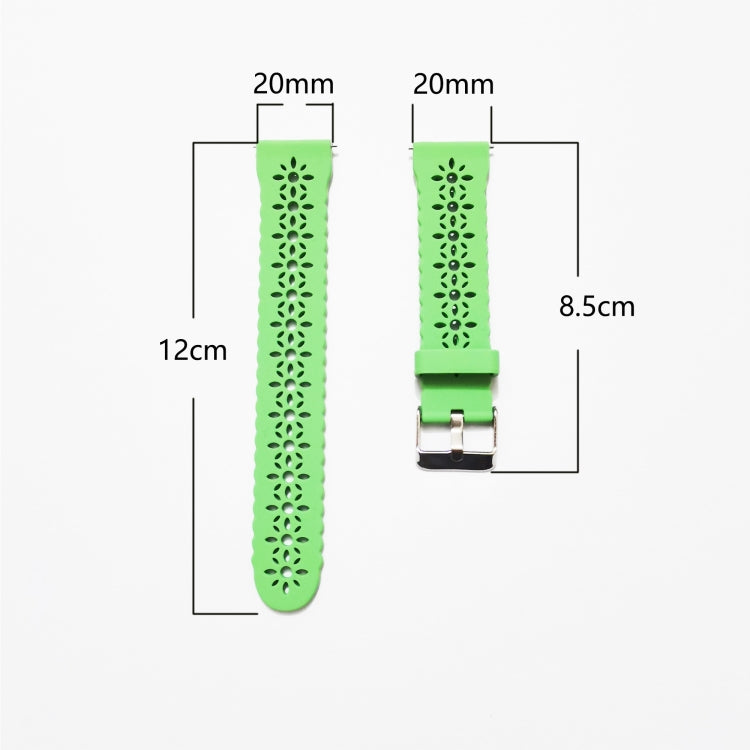 Silicone Hollowed-Out Printed Strap, Series 1