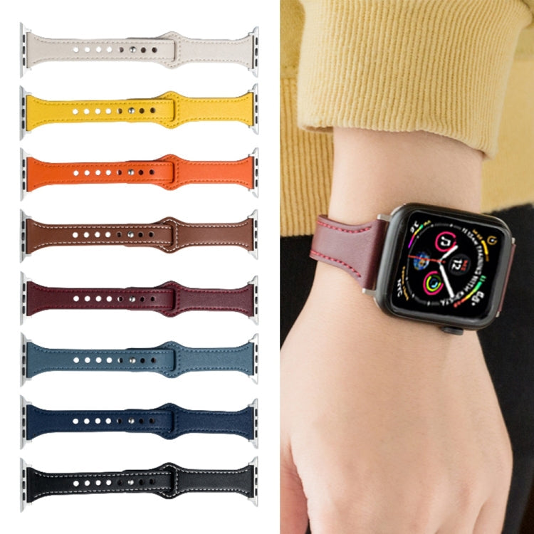 Microfiber Leather Watch Strap For Apple Watch Series