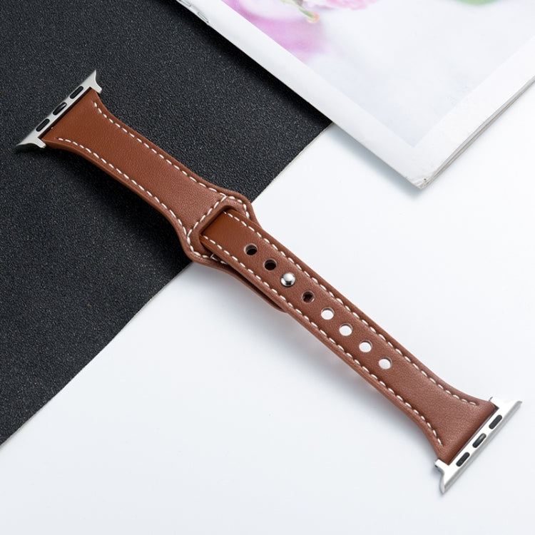 Microfiber Leather Watch Strap For Apple Watch Series