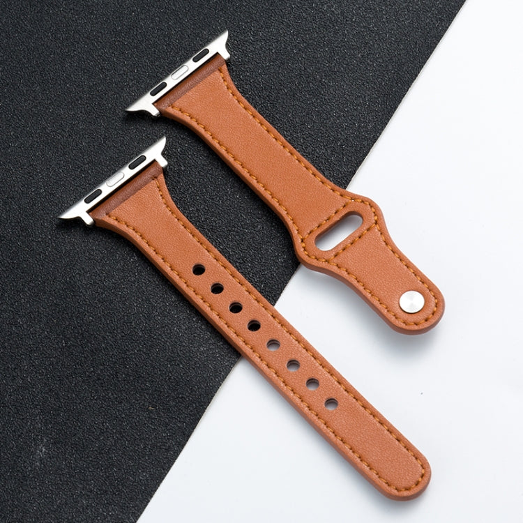 Microfiber Leather Watch Strap For Apple Watch Series