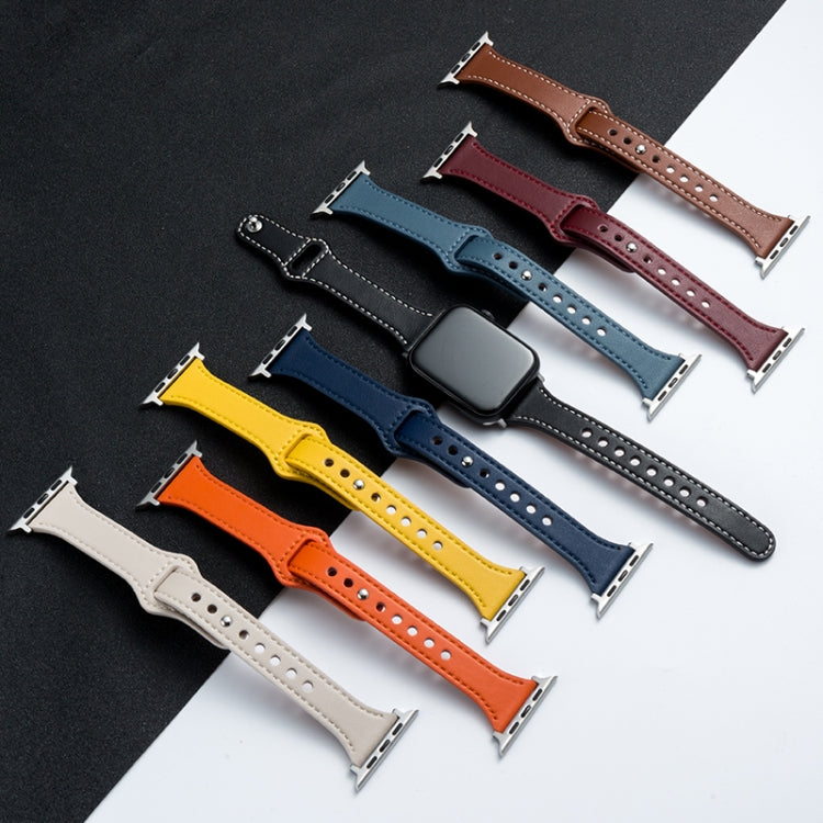 Microfiber Leather Watch Strap For Apple Watch Series