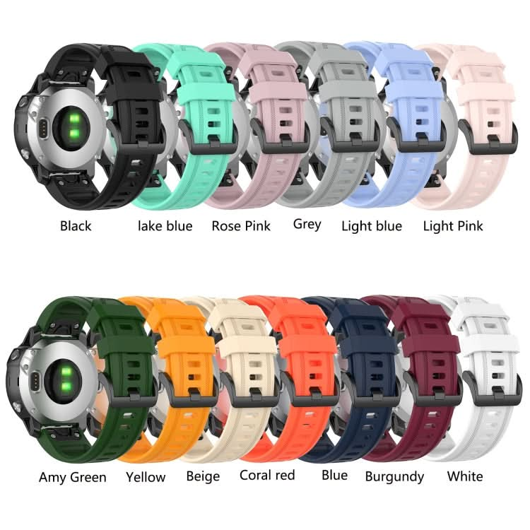 Silicone Sports Pure Color Strap, Series 3