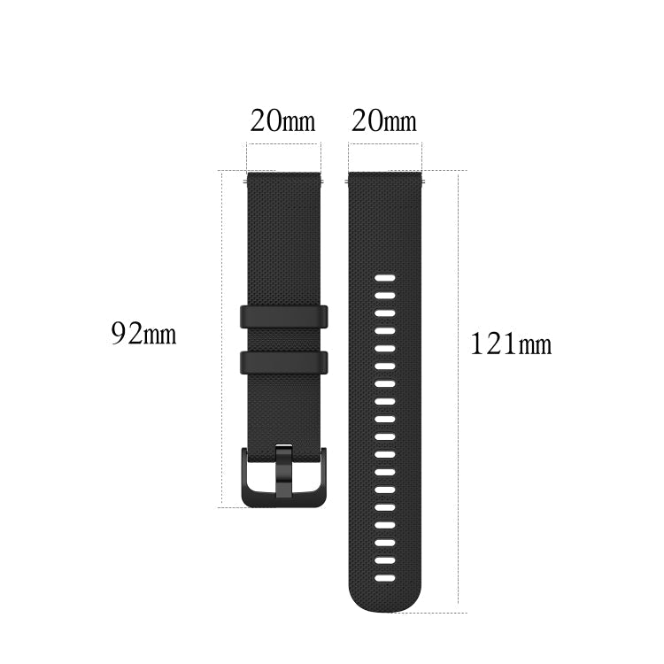 Checkered Silicone Strap