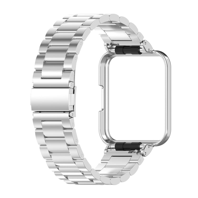 2 in 1 Three-bead Metal Strap with Watch Frame-Reluova