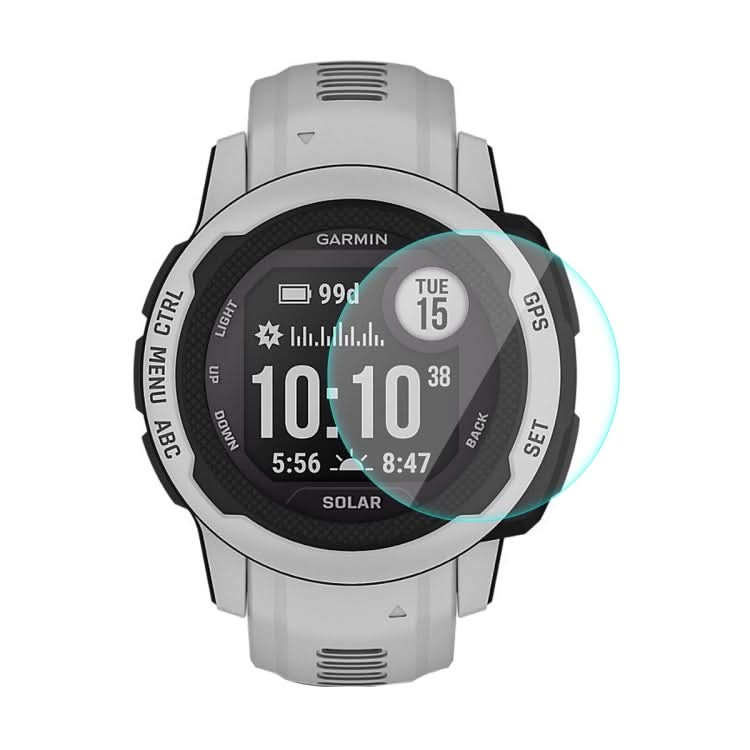 ENKAY 0.2mm 9H Tempered Glass Screen Protector Watch Film For Garmin Instinct 2