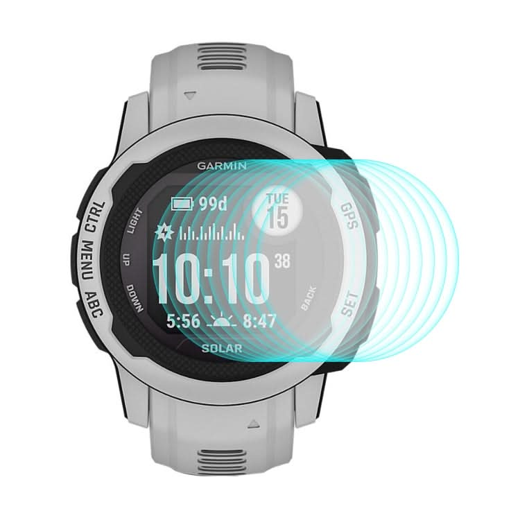 ENKAY 0.2mm 9H Tempered Glass Screen Protector Watch Film For Garmin Instinct 2