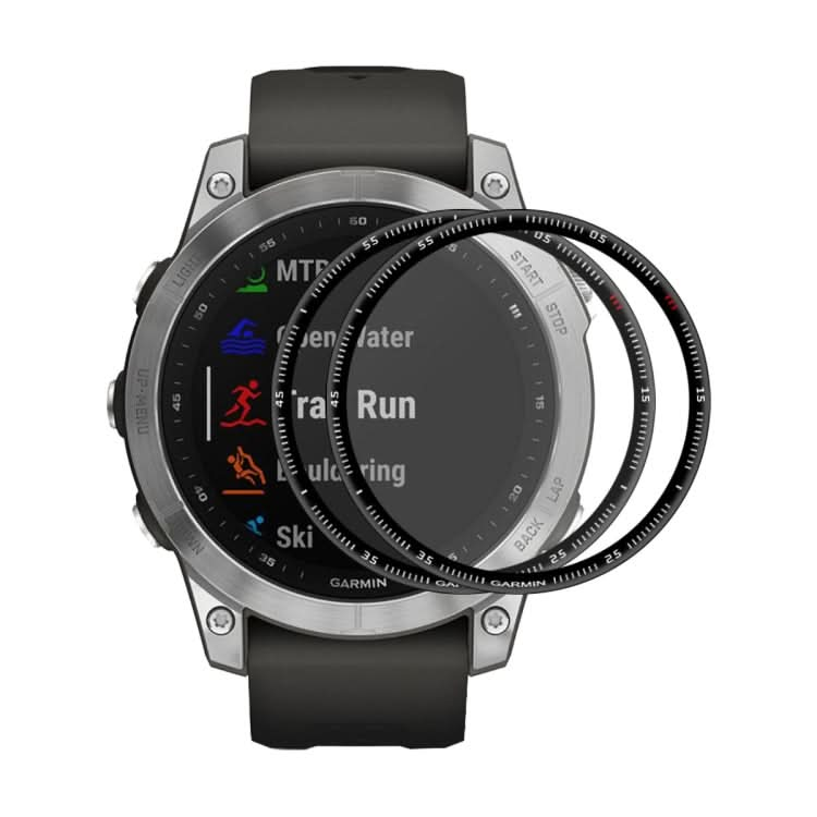 ENKAY 3D Full Coverage Soft PC Edge + PMMA HD Screen Protector Film For Garmin Fenix 7