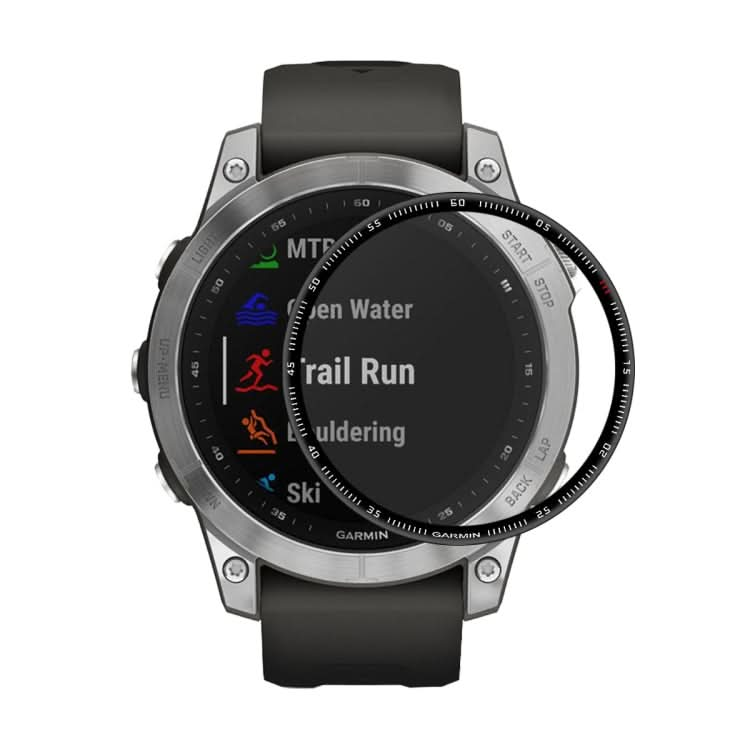 ENKAY 3D Full Coverage Soft PC Edge + PMMA HD Screen Protector Film For Garmin Fenix 7X