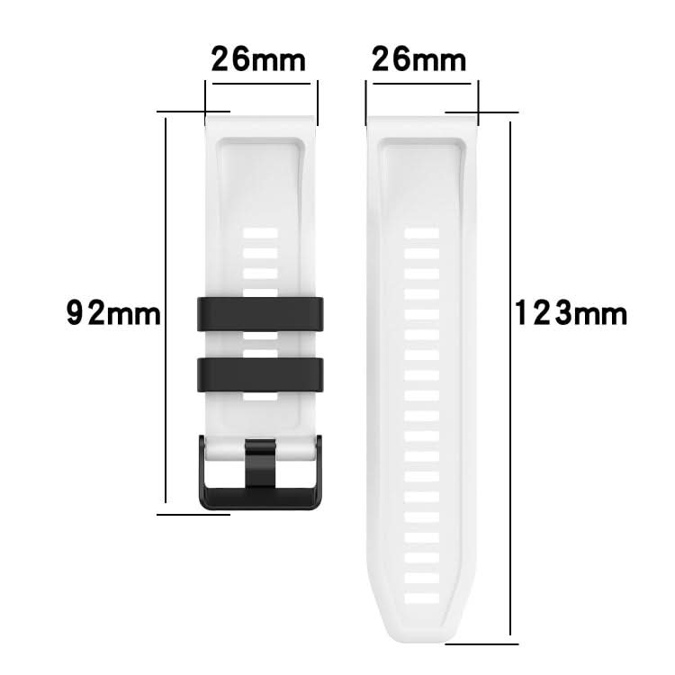 22mm Silicone Mixing Color Watch Strap, Series 1-Reluova