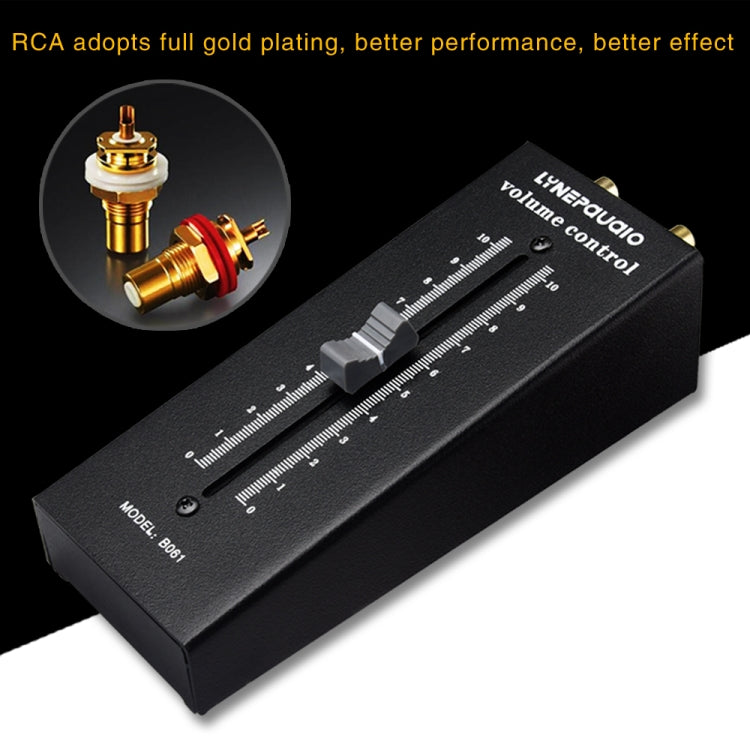 Passiver Vorverstärker Quelle Lautsprecherbox RCA Kein Strom Lautstärkeregler