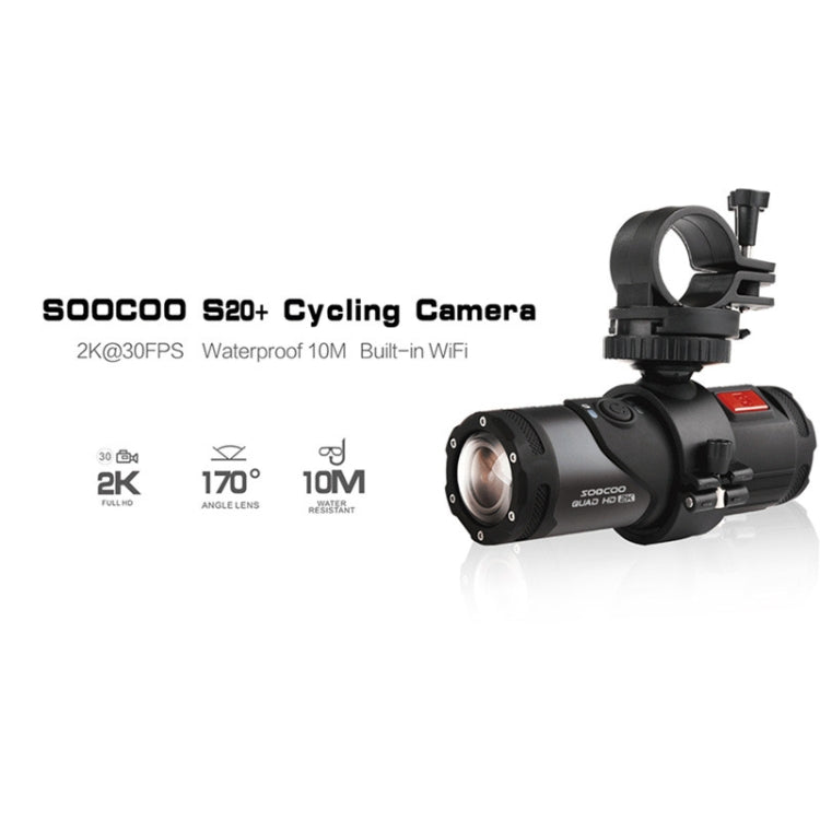 SOOCOO S20+ 2K HD WiFi Waterproof Anti-shake Sports Camera My Store