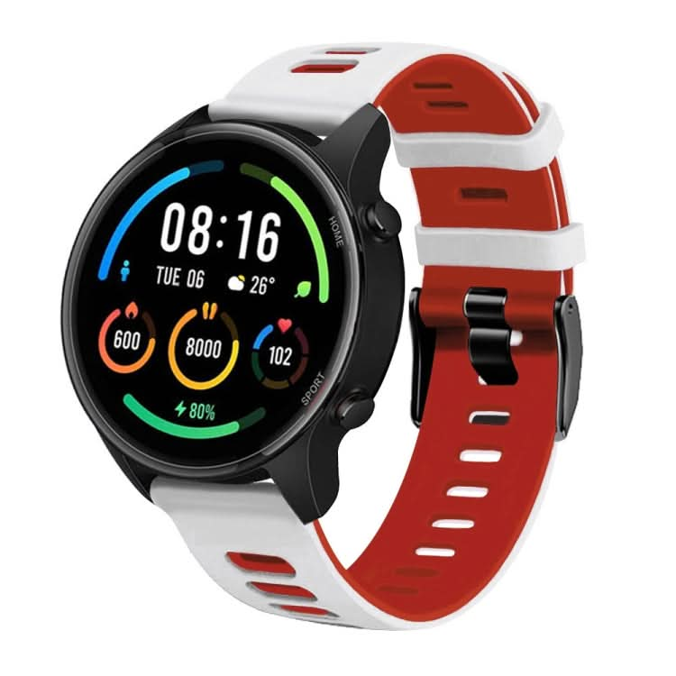 20mm Mixed-color Silicone Strap, Series 6