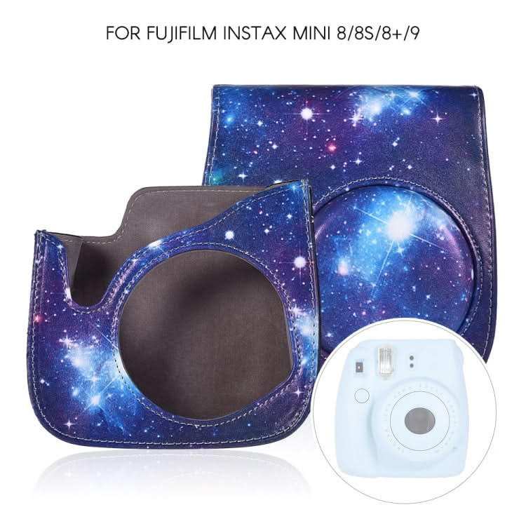 Full Body Camera PU Leather Case Bag with Strap for FUJIFILM instax mini 9 / mini 8+ / mini 8 My Store