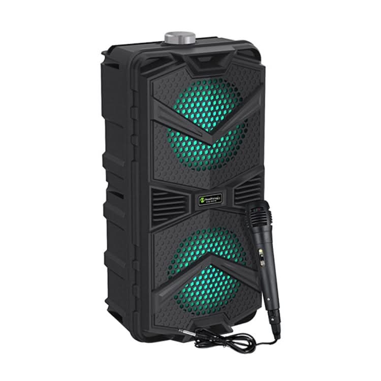 NewRixing NRG5501B Outdoor Portable Karaoke Wireless Speaker 16W Audio Amplifier