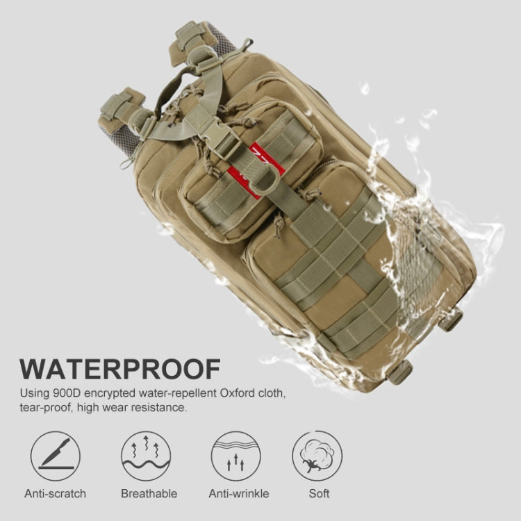 JSM J002 30L Waterproof Outdoor Molle Rucksack Backpack Camping Hiking Bag Reluova