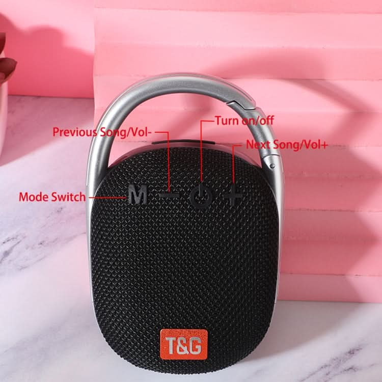 T&G TG321 TWS Portable Wireless Outdoor Mini Speaker with LED Light