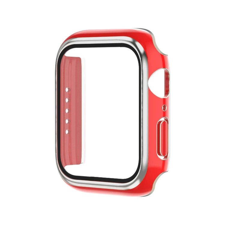 Electroplating Two-color PC+Tempered Film Watch Case, Series 3