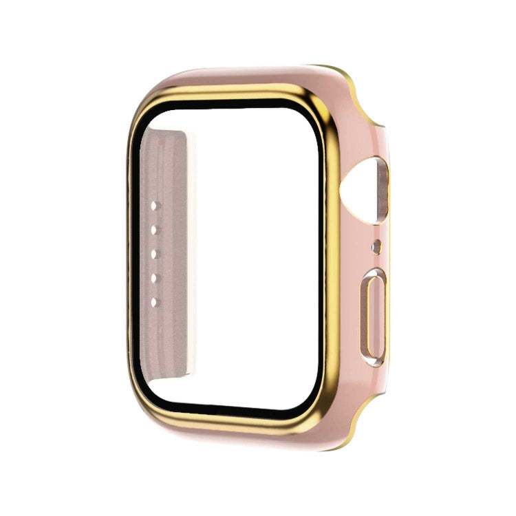 Electroplating Two-color PC+Tempered Film Watch Case, Series 3