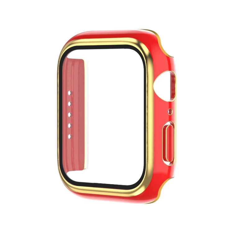 Electroplating Two-color PC+Tempered Film Watch Case, Series 2