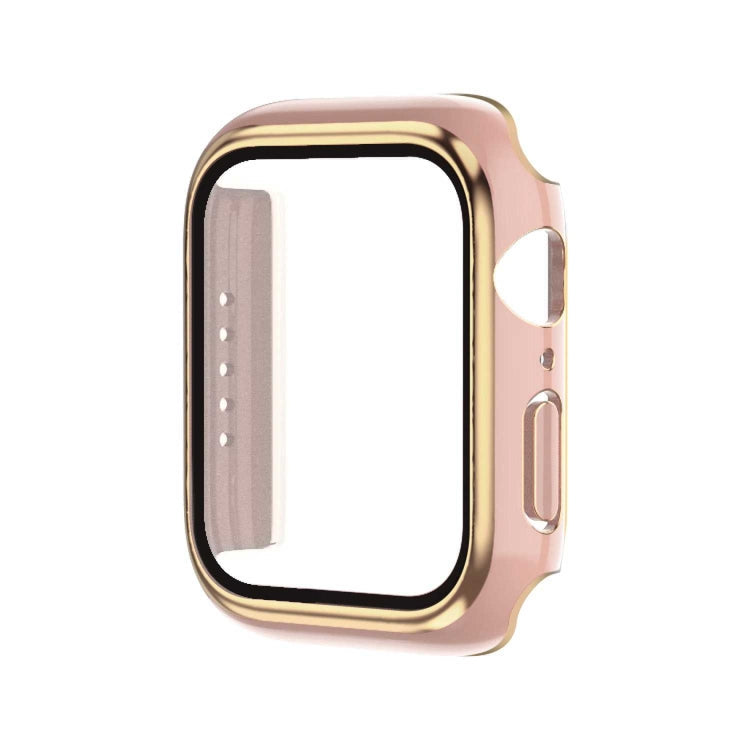 Electroplating Two-color PC+Tempered Film Watch Case, Series 1