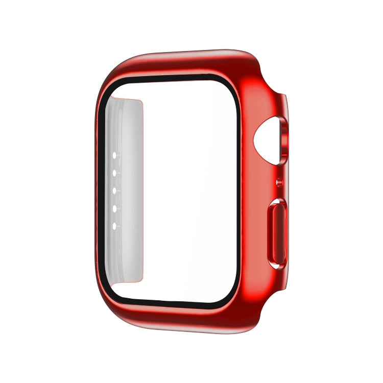 Electroplating Monochrome PC+Tempered Film Watch Case, Series 1