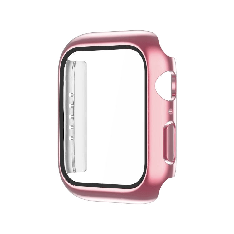 Electroplating Monochrome PC+Tempered Film Watch Case, Series 1