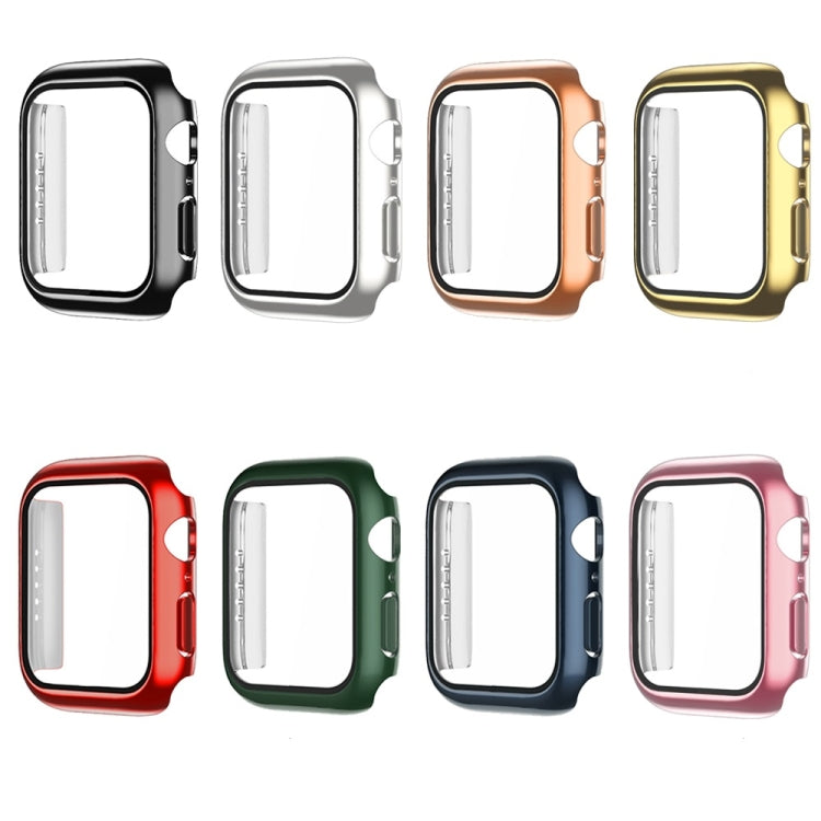 Electroplating Monochrome PC+Tempered Film Watch Case, Series 1