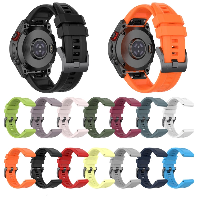 26mm Silicone Sport Pure Color Watch Band, Series 3