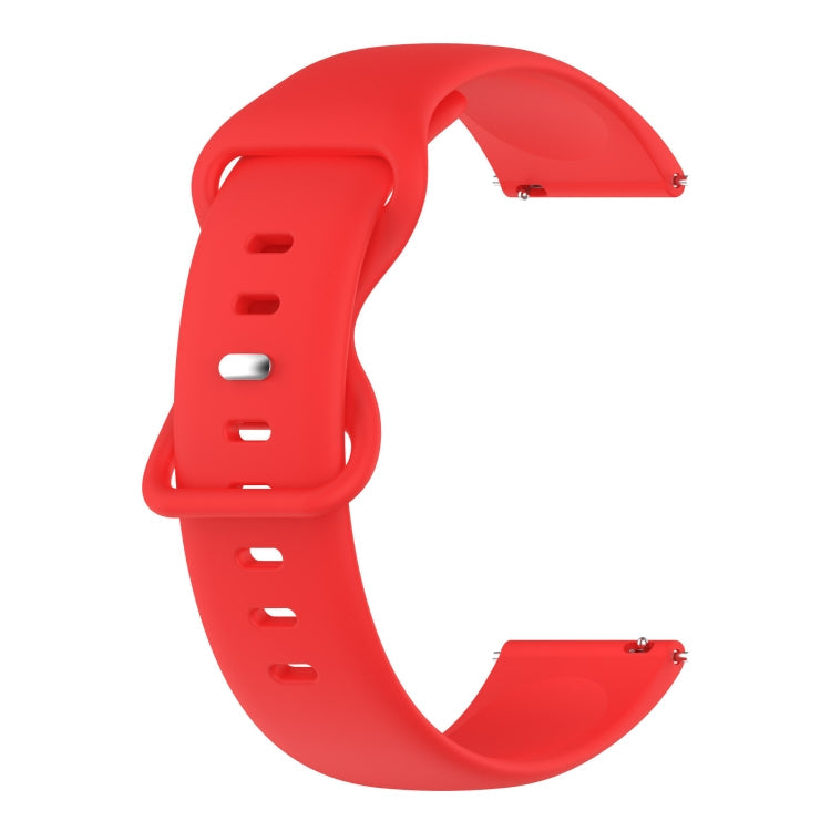 20mm Solid Color Silicone Watch Band, Series 4