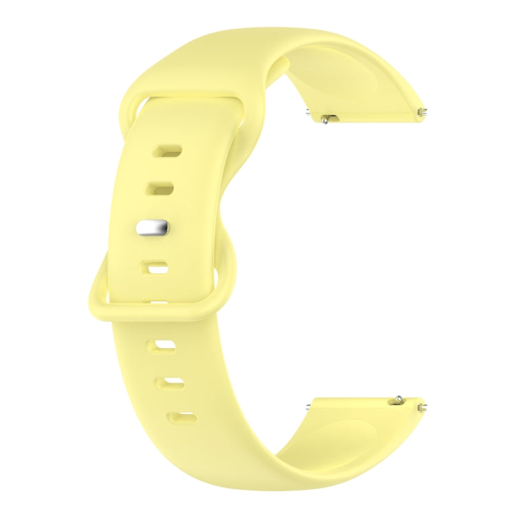 20mm Solid Color Silicone Watch Band, Series 4-Reluova