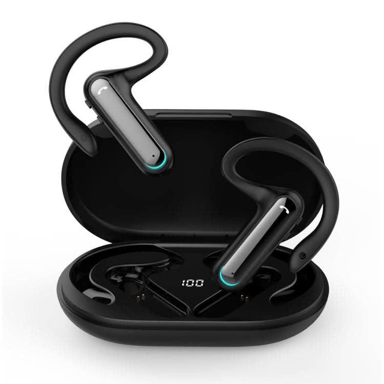 FW5 Non-in-Ear BT5.2 Wireless Sport Bone Conduction TWS Earphones Support Voice Assistant