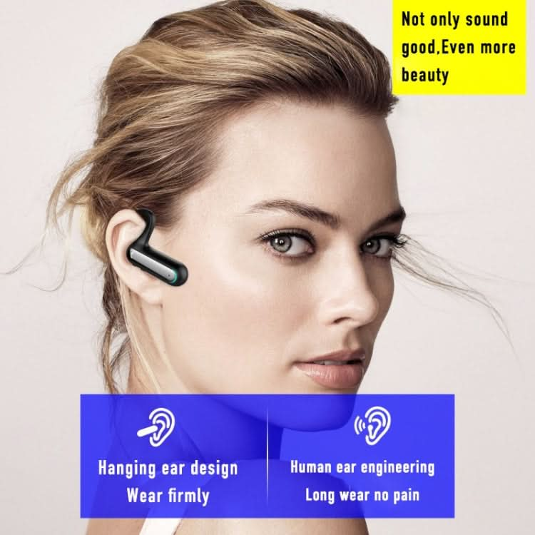 FW5 Non-in-Ear BT5.2 Wireless Sport Bone Conduction TWS Earphones Support Voice Assistant