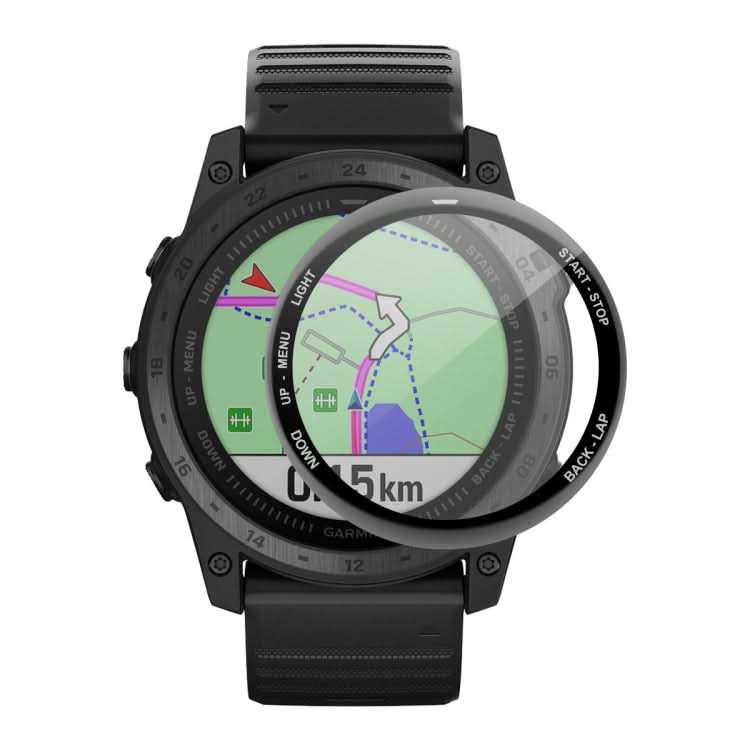 For Garmin Tactix 7 / 7 Pro ENKAY 3D Full Coverage Soft PC Edge + PMMA HD Screen Watch Film