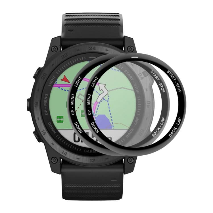 For Garmin Tactix 7 / 7 Pro ENKAY 3D Full Coverage Soft PC Edge + PMMA HD Screen Watch Film