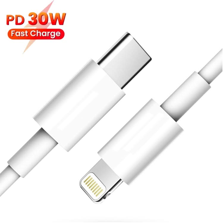 PD30W USB-C / Type-C to 8 Pin Fast Charging Data Cable for iPhone Series