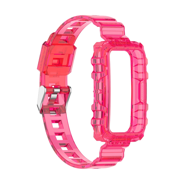 One-Piece Transparent Silicone Watch Band My Store