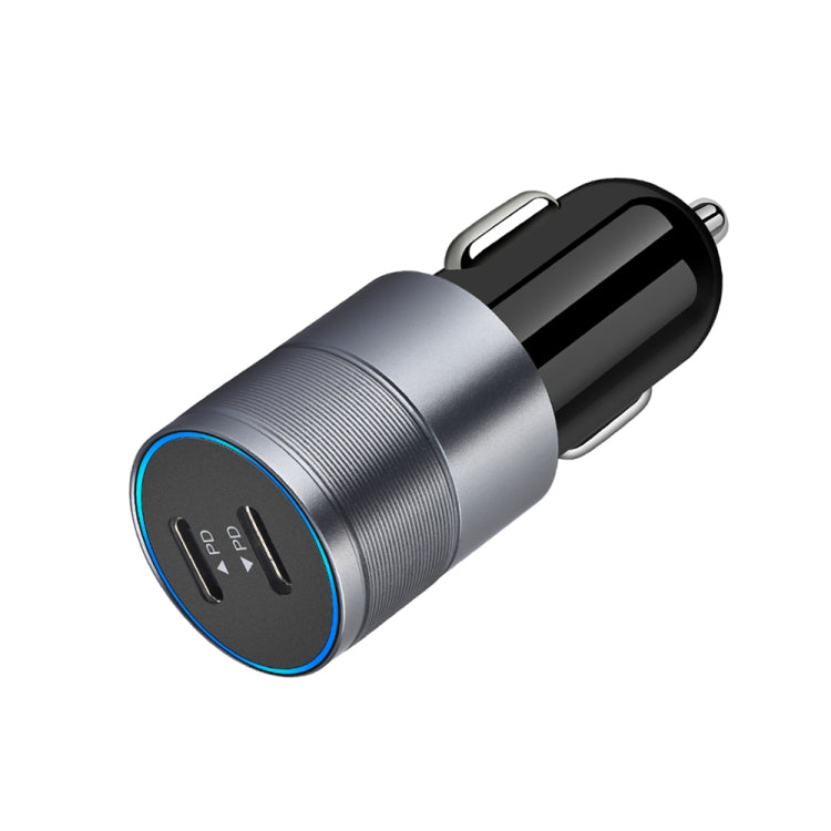 PD40w Dual PD3.0 Type-C Car Charger