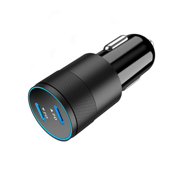 PD40w Dual PD3.0 Type-C Car Charger