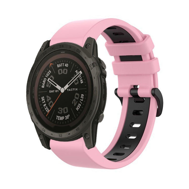 26mm Silicone Sports Two-Color Watch Band, Series 2