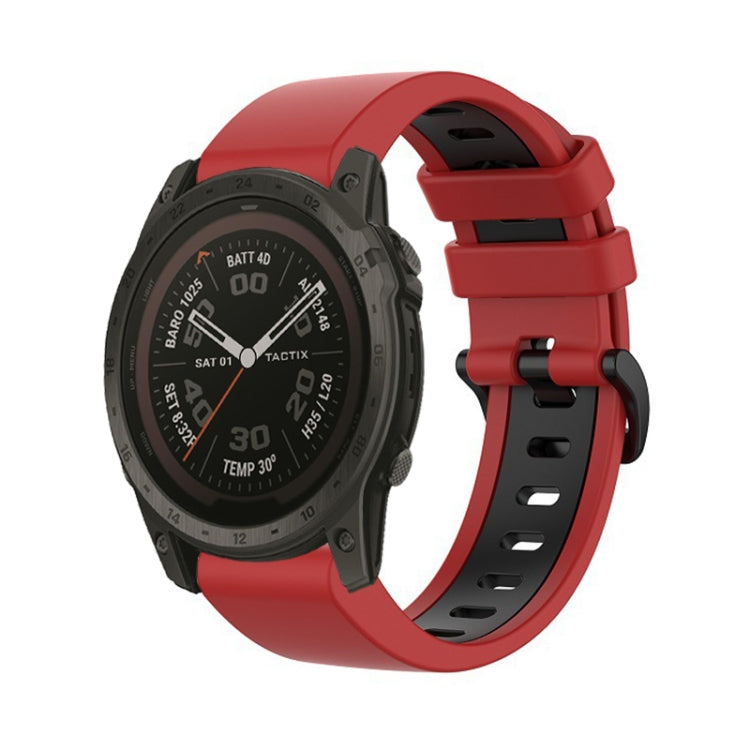 26mm Silicone Sports Two-Color Watch Band, Series 2-Reluova