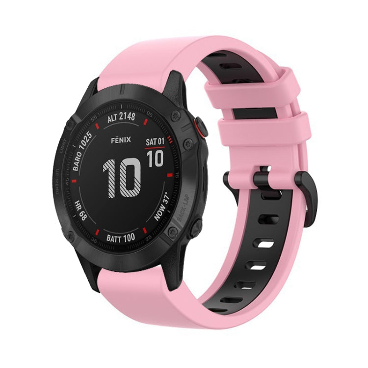 22mm Silicone Sports Two-Color Watch Band, Series 4