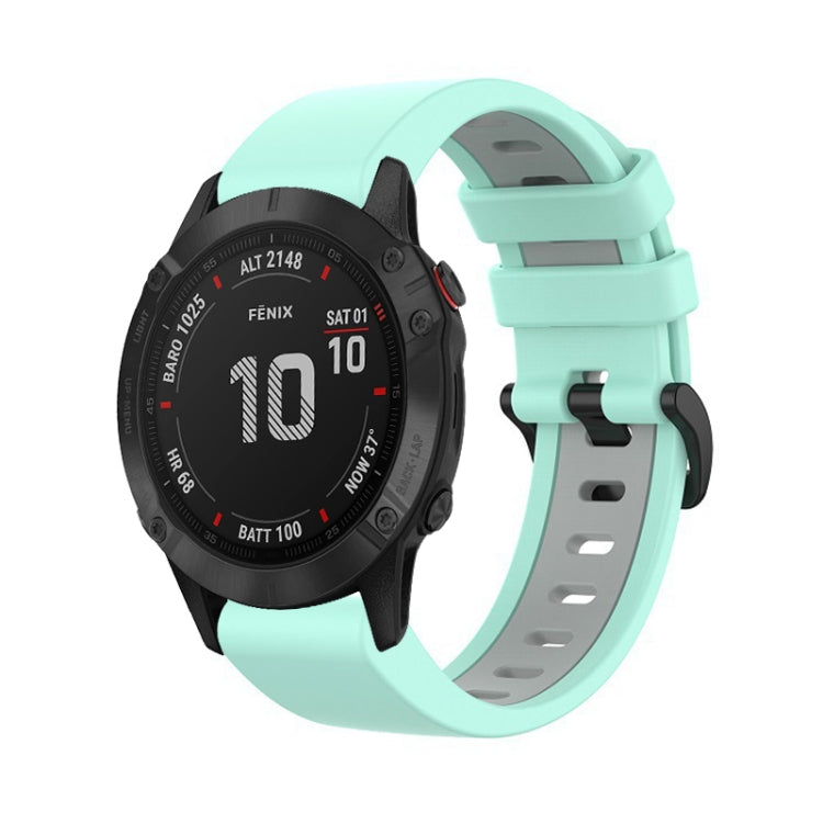 22mm Silicone Sports Two-Color Watch Band, Series 4