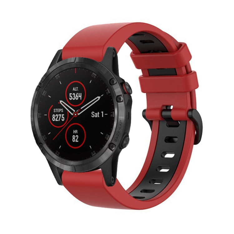 22mm Silicone Sports Two-Color Watch Band, Series 4-Reluova