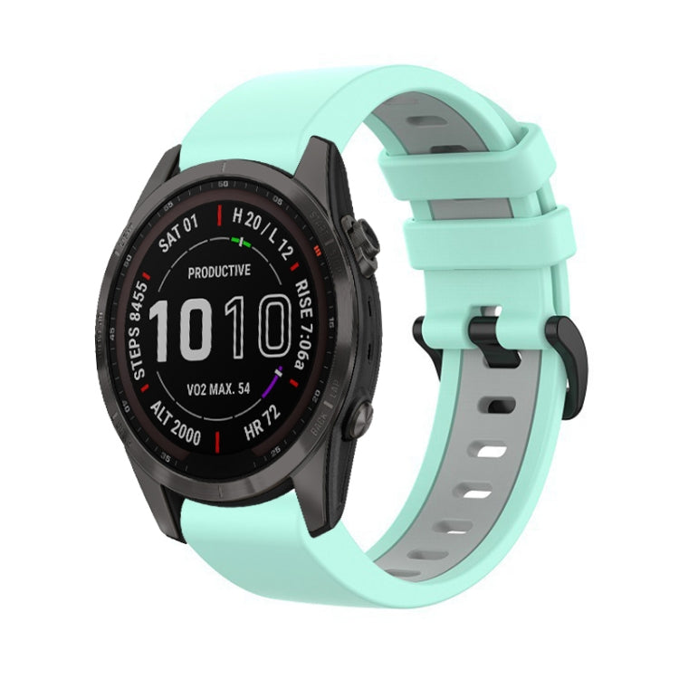 22mm Silicone Sports Two-Color Watch Band, Series 1